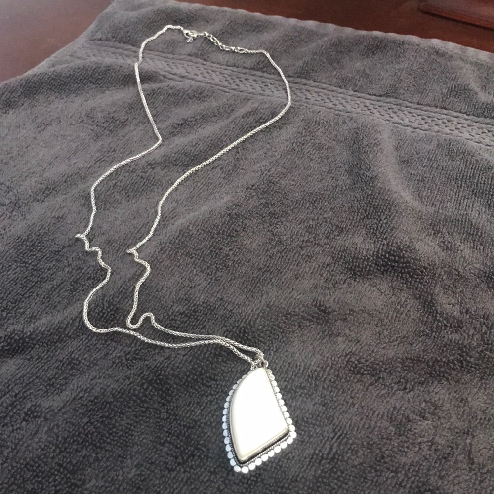 Lucky brand silver necklace